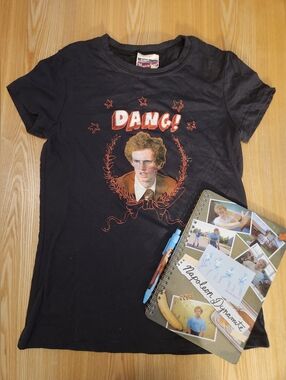 Napolean Dynamite Tshirt And Notebook And Pen Set